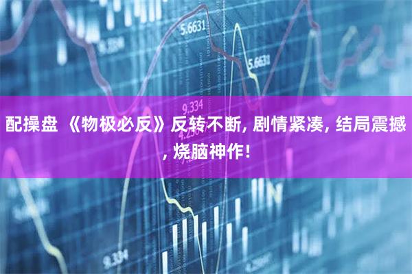 配操盘 《物极必反》反转不断, 剧情紧凑, 结局震撼, 烧脑神作!