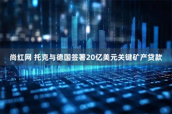 尚红网 托克与德国签署20亿美元关键矿产贷款